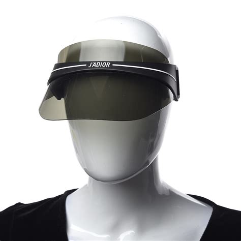 christian dior mirrored visor.